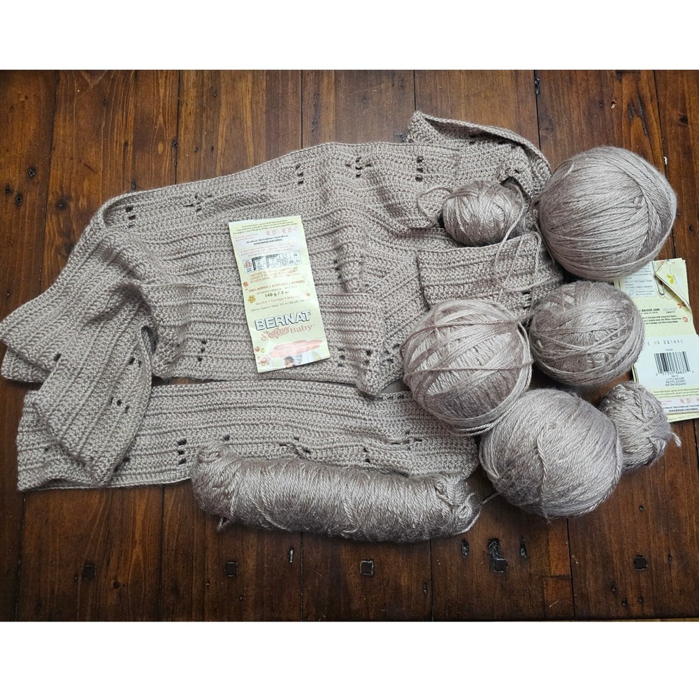 Bernat Softee Baby Yarn Little‎ Mouse 30003 Sport Weight Acrylic Lot